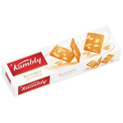 BUTTERFLY Biscuits 100G - KAMBLY - 100g