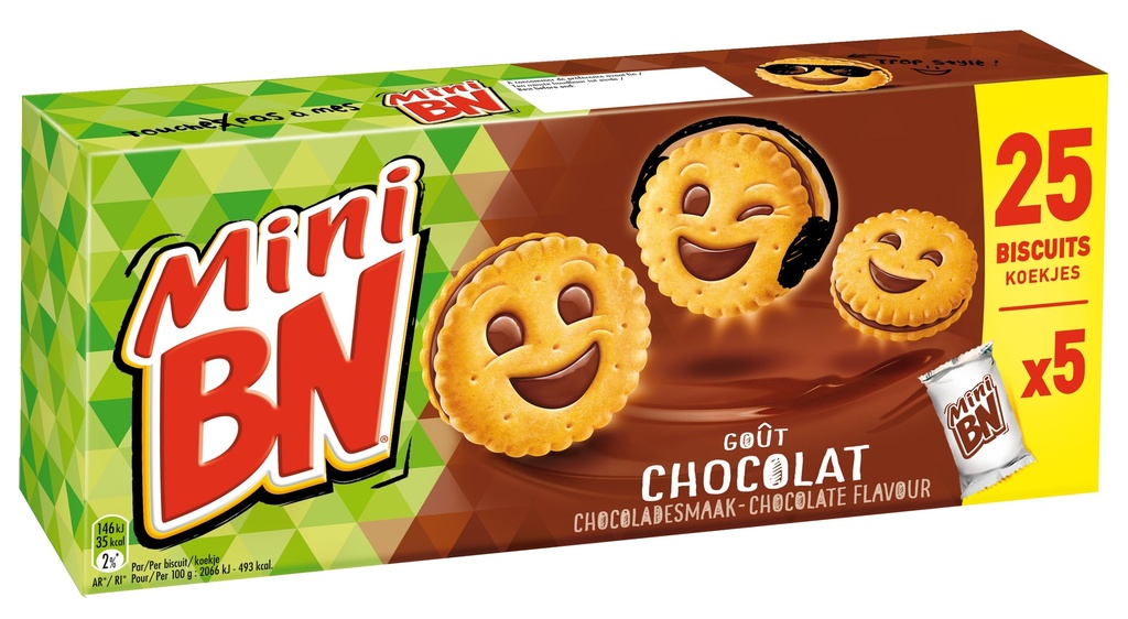 MINI BN CHOCOLAT (5 POCHONS)