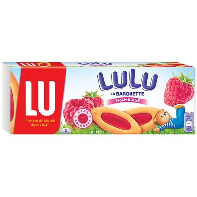 Lulu La Barquette Raspberry Pulp 120g