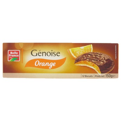 Orange Sponge Cake x12 Belle France Box 150g