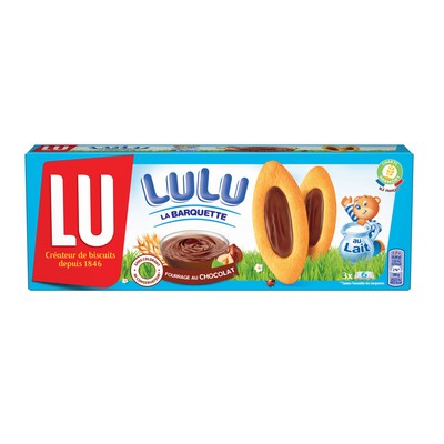 Lulu Chocolate Hazelnut Barquette Biscuits 120g