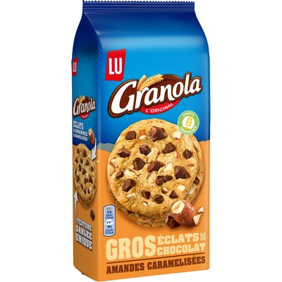 Granola Cookie Extra Chocolate Caramelized Almonds 184g