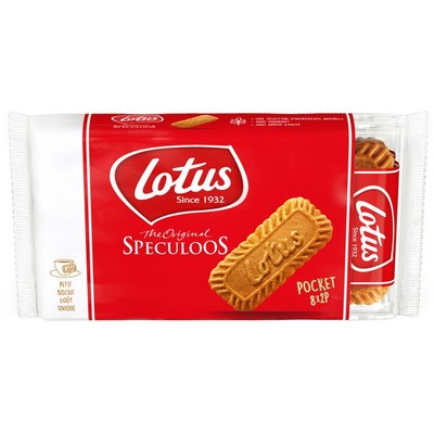 LOTUS BISCOFF Speculoos Biscuits Original Pocket - 186g (12x2p)
