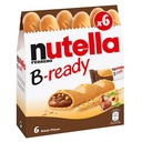 Nutella B-ready Biscuits x6 Filled Wafers - 132g
