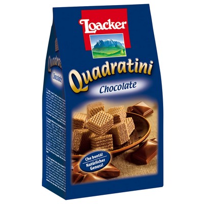 Quadratini Chocolate 125g - Loacker - 125g