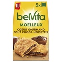 Belvita Le Moelleux Coeur Gourmand Chocolat Noisettes 250g