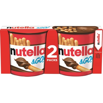 Nutella & Go Biscuits x2 Boxes - 104g