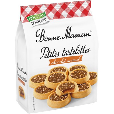 PETITES TARTELETTES CHOCOLAT CARAMEL BONNE MAMAN - 250G