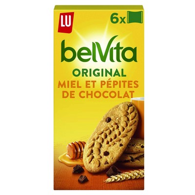 Belvita Miel Et Pépites De Chocolat 435g
