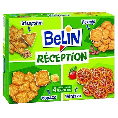 Belin Crackers Assortiment Réception 380g
