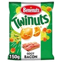 Bénénuts Twinuts saveur bacon grillé 150 g