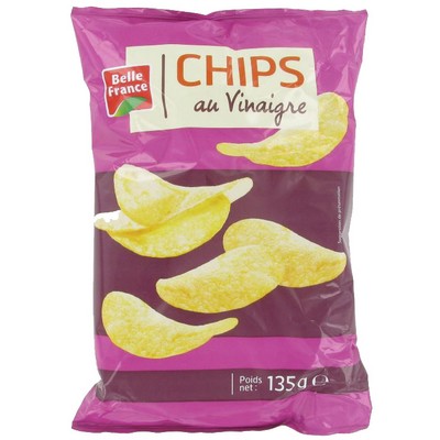 CHIPS VINAIGRE BF SACHET 135 G