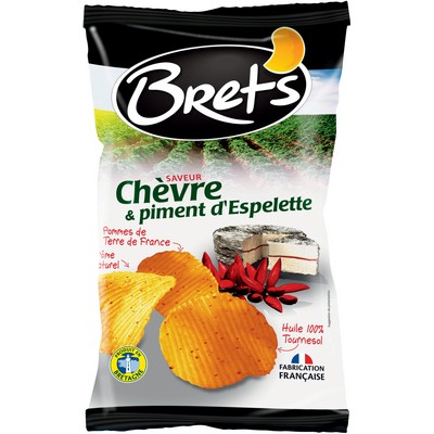 Bret's Goat Cheese & Espelette Pepper 125g