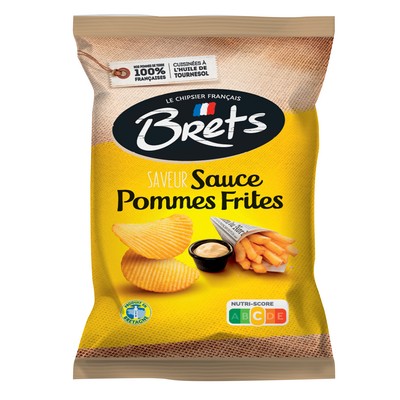 Brets French Fry Sauce Flavored Chips 125g