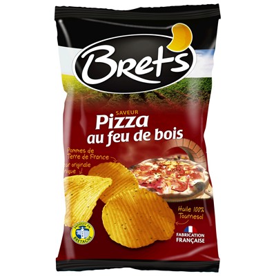 Brets saveur Pizza au feu de bois 125g