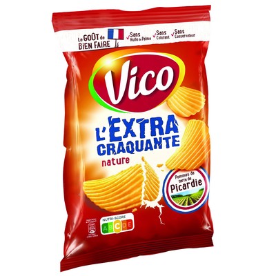 CHIPS EXTRA CRAQUANTE NATURE 150G