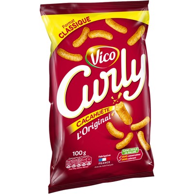 CURLY CACAHUETE 100G