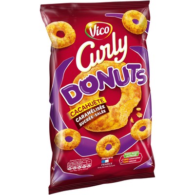 Curly Donuts Peanut 100g