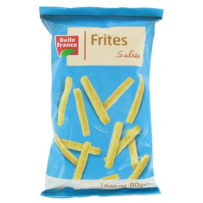 FRITE SOUFFLEE SALEE BF SACHET 80 G