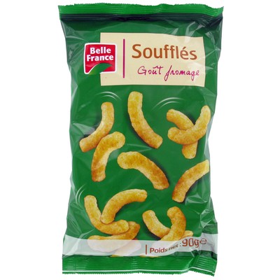 Cheese Flavored Soufflé Belle France 90g