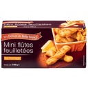 Mini Cheese Puff Pastry Flutes Délices de Belle France 100g