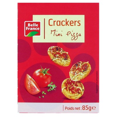 Belle France Mini Pizza Crackers 85g