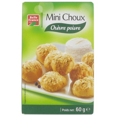 Mini Goat Cheese and Pepper Puffs Belle France 60g
