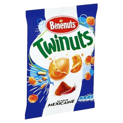 Bénénuts Twinuts saveur mexicaine 150 g