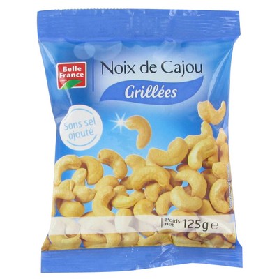 NOIX DE CAJOU GRILLEE SANS SEL AJOUTE BF 125 G