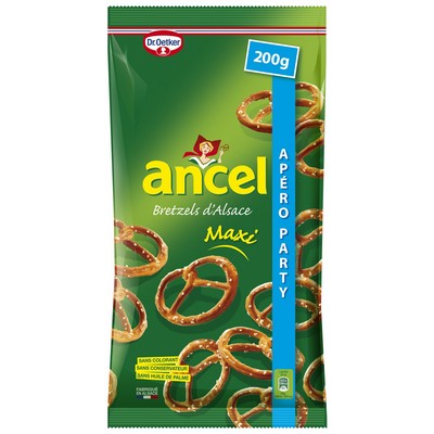 Biscuit apéritif ancel Bretzels Maxi 200g