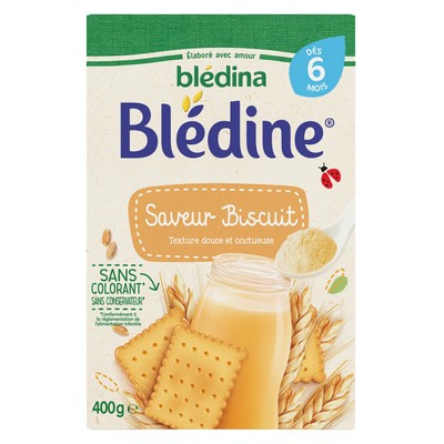 BLEDINA BLEDINE Biscuit Flavor 400g From 6 Months
