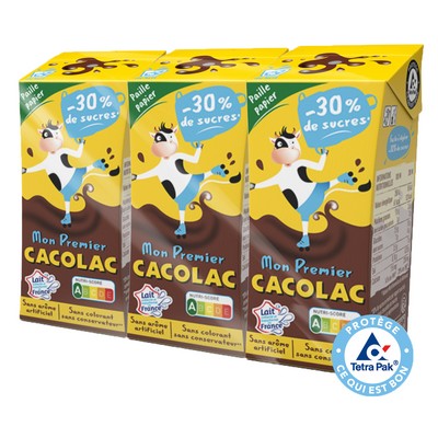 MON PREMIER CACOLAC Packx3 Bricks 20 cl