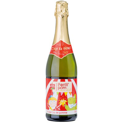 JUS DE POMME PETILLANT BF 75 CL