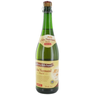 Normandy Sweet IGP Cider 2% DBF Bottle 75cl