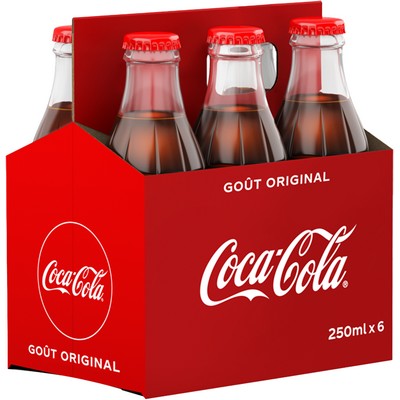 Coca-Cola 6x25cl Contour Basket