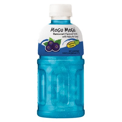 Blackcurrant Drink with Nata de Coco 32cl - Mogu Mogu