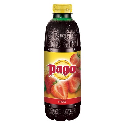 PAGO Pet 75CL Fraise - Boisson aux Fruits