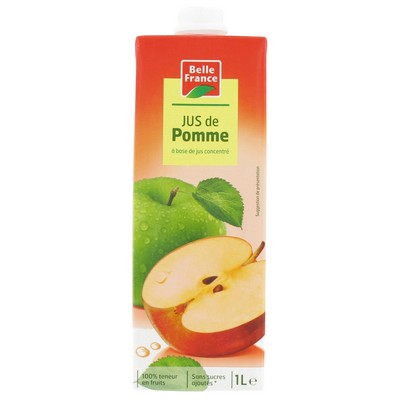 ABC Apple Juice Belle France 1L Carton