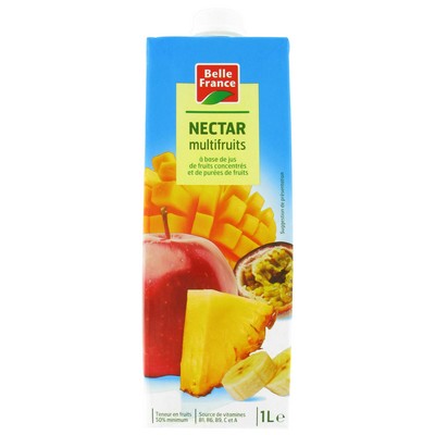 ABC Multivitamin Nectar Belle France 1L Carton