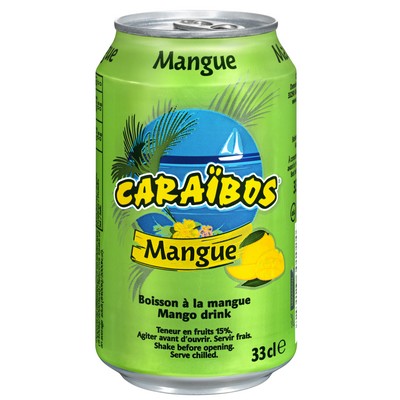 CAN 33CL JUS MANGUE CARAIBOS