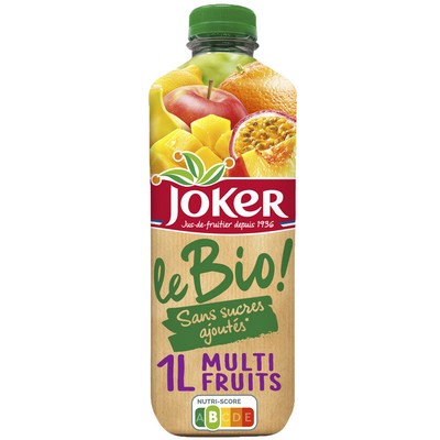 Joker Organic Multifruit Juice 1L