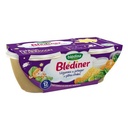 BLEDINA BLEDINER Bowls Garden Vegetables & Star Pasta 2x200g From 12 Months