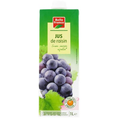 GRAPE JUICE 1L CARTON BF