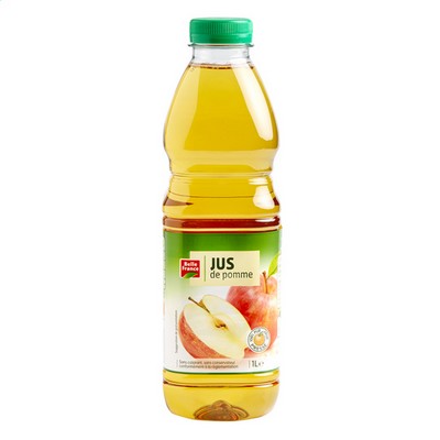 Belle France 100% Apple Juice PET Bottle 1L