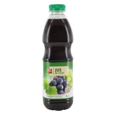 BF 100% Grape Juice PET Bottle 1L