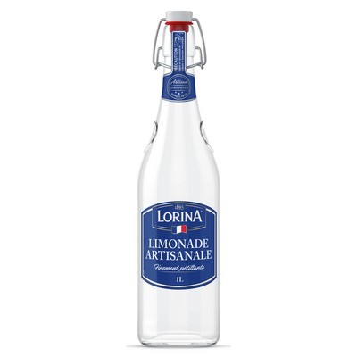 LORINA Artisan Lemonade Nature Glass Bottle 1L Swing Top