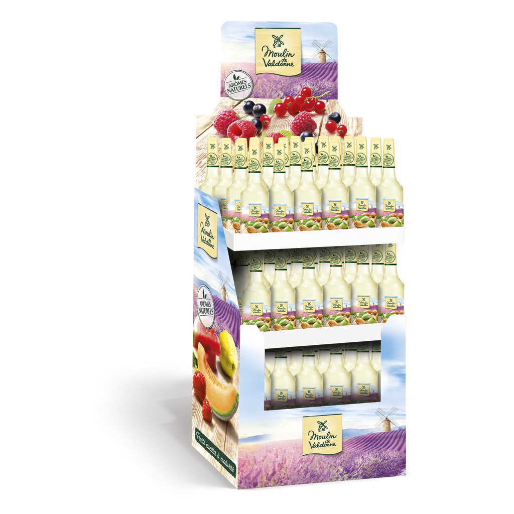 SIROP MOULIN DE VALDONNE ORGEAT BOUTEILLE 70 CL