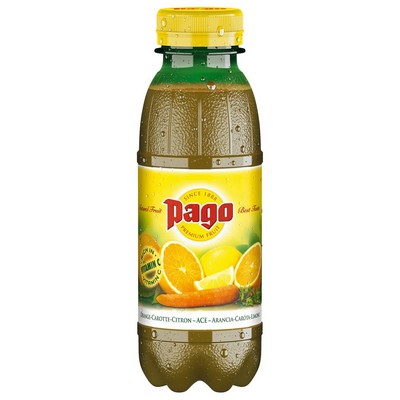 PAGO PET 33CL Orange Carrot Lemon