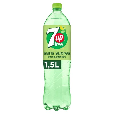 7UP Free saveur citron & citron vert 1,5 L