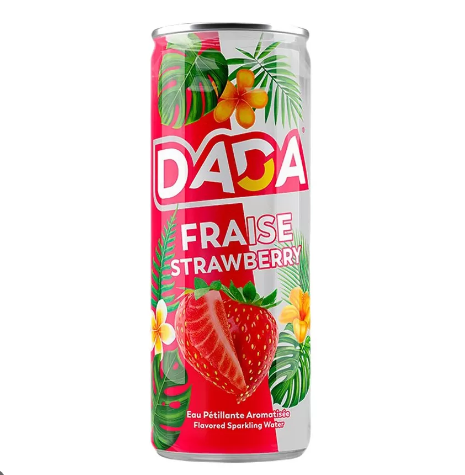CAN 33CL FRAISE DADA